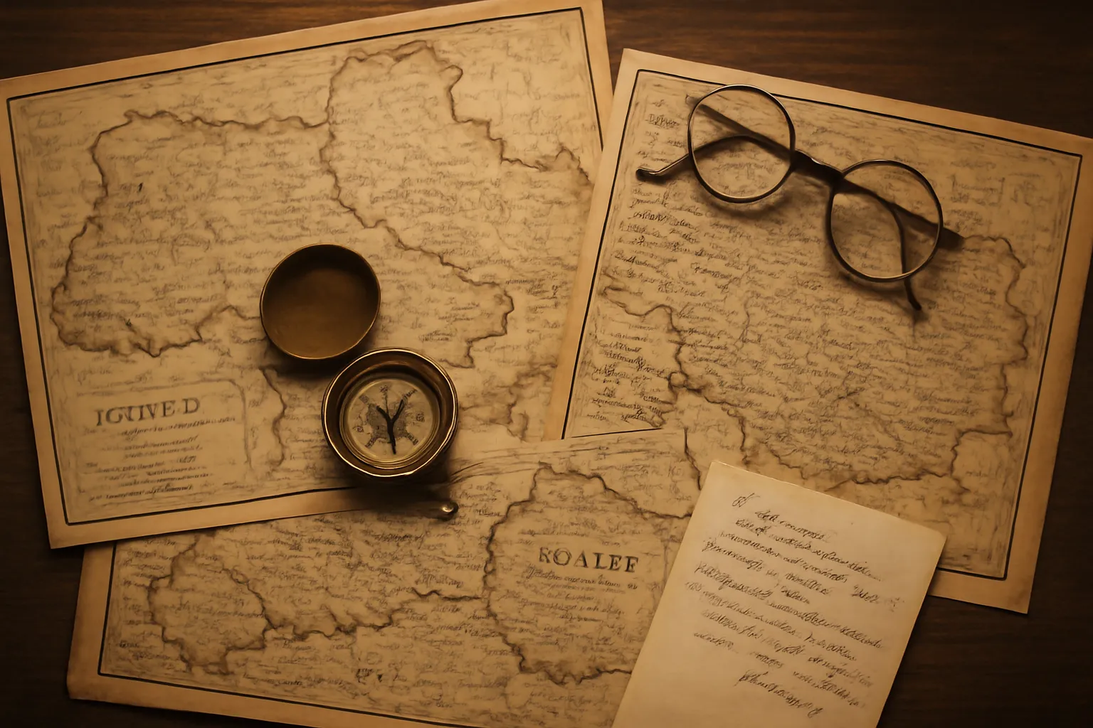 Historical map of Ukraine showing villages and regions used for genealogy research